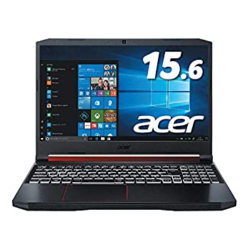 【中古】 acer エイサー ゲーミングノートパソコン Nitro5 AN515-54-F76UG6T Corei7-9750H 16GB 256GBSSD+1TBHDD GeForceGTX1660Ti 15.6型