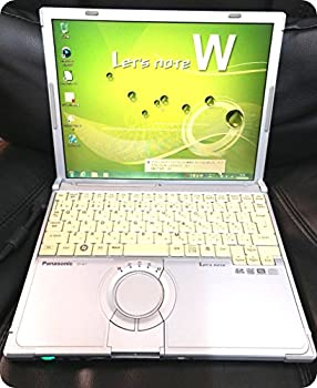 【中古】 ノートパソコン Panasonic レッツノート CF-W7 Core2Duo-1.06GHz 1.5GB 80GB DVDスーパーマルチ Windows7搭載 12.1型 1024x768