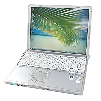 【中古】 ノートパソコン Panasonic レッツノート CF-W8 Core2Duo-1.40GHz 4GB 160GB DVDスーパーマルチ Windows7搭載 12.1型 1024x768