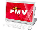 【中古】 富士通 一体型デスクトップパソコン ESPRIMO スノーホワイト FMVW53WW