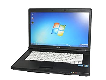 【中古】 FUJITSU 富士通 LIFEBOOK A561/D Core i5 4GB 250GB DVD 15.6型液晶 Windows7 Pro 中古ノートパソコン