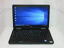 【中古】 Dell デル Latitude E5540 ノートパソコン Core i5 4300U メモリ8GB 500GBHDD DVD-ROM Windows10 Professional 64bit P35F