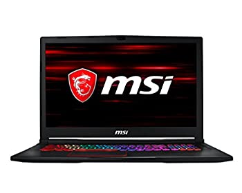 【中古】 MSI Ge73レイダーRGB-013 120Hzの3MS 94 NTSCゲームラップトップI7-8750H (6つのコア) GTX 1060 6G 16ギガ256GB +速度1Tb HDD 17.3 ダブルクォ