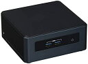 【中古】 intel NUC Core i3 7100U 小型 デスクトップ PC BLKNUC7I3DNHNC 4GB / 1TB HDD/Windows 10 Pro 完成品 ACコード別売り