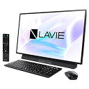 【中古】 NEC 27型デスクトップパソコン LAVIE Desk All-in-one DA970/MAB【2019年春モデル】Core i7/メモリ 8GB/HDD 3TB Optane 16GB/TV機能 (ダブルチュ