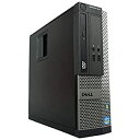 【中古】 Windows10 デスクトップ Dell OptiPlex3010 SF Core i3 3220 3.3GHz MEM 4GB HDD 250GB DVD-ROM Win10Pro64Bit