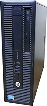 【中古】 デスクトップ HP ProDesk 600 G1 SFF Core i3 4170 3.70GHz 4GBメモリ 500GB DVD-ROM Windows10 Pro 64bit 搭載