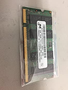 【中古】 Micron 純正 200pin DDR2 800 PC2-6400 2GB SODIMM