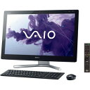 【中古】 SONY ソニー (VAIO) VAIO Lシリーズ (W8 64/Ci5/24FHD/4G/BDXL/2T/WLAN/BT/ /TV) ブラック SVL24136CJB