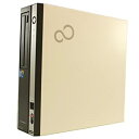 【中古】 富士通 FUJITSU ESPRIMO FMV-D550/B Core2Duo 4GB 160GB DVD-ROM Windows7 デスクトップ