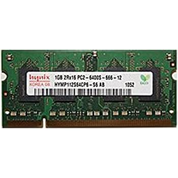 【中古】 hymp112s64cp6-s6?AB Hynix 1?GB ddr2?800?MHz pc2???6400?ECC 200pins Un
