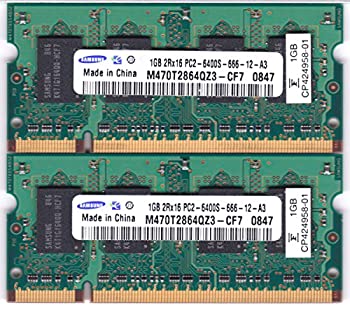 ����š� ��2�祻�åȡۥΡ���PC�ѥ��� 1GB 2Rx16 PC2-6400S-666-12-A3