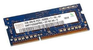 【中古】 Hynix Eco Macbook用低電力メモリ DDR3-1066 PC3-8500S-7-10-A1 HMT112S6BFR6C-G7 1GB