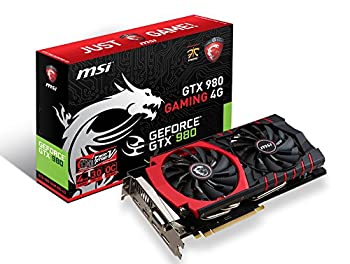 【中古】 MSI GTX 980 GAMING 4G グラフィックスボード VD5504 GTX 980 GAMING 4G