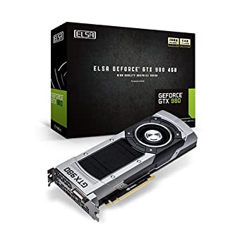 【中古】 ELSA GEFORCE GTX 980 4GB グラフィックスボード VD5523 GD980-4GERX