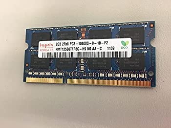 【中古】 Hynix PC3-10600S/DDR3 1333 2GB SODIMM ノートブック用メモリ