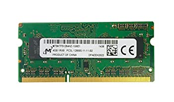 yÁz Micron PC3L-12800S (DDR3L-1600) 4GB SO-DIMM 204pin m[gp\Rp dΉ