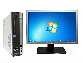 【中古】 【Win 7】【超大画面24インチ液晶セット】富士通 D750/A/新世代Core i5 3.2GHz/メモリ8GB/HDD1TB/DVDスーパー