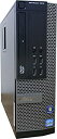 【中古】 デスクトップ Dell OptiPlex 7010 SFF Core i3 3220 3.30GHz 4GBメモリ 250GB DVD-ROM Windows7 Pro 搭載