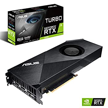 yÁz ASUS NVIDIA Turbo RTX 2080 8GB GDDR6 HDMI/2DisplayPort/USB Type-C PCI-Express rfIJ[h