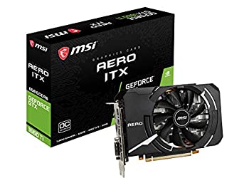 【中古】 MSI GeForce GTX 1660 Ti AERO ITX 6G OC グラフィックスカード ブラック [国内正規流通品]