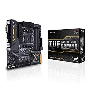 【中古】 ASUS AMD B450 AM4 対応 マザーボード TUF B450M-PRO GAMING【MicroATX】【 第3世代 AMD Ryzen CPU に対応】