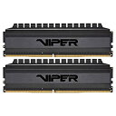 yÁz Patriot Memory Viper4 Blackout Series DDR4 3000MHz PC4-24000 16GB (8GB x 2) v~AubNq[gVN fXNgbvp PVB41