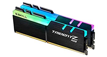 楽天市場】g．skill trident z rgb f4－3200c16d－32gtzr 32gbの通販