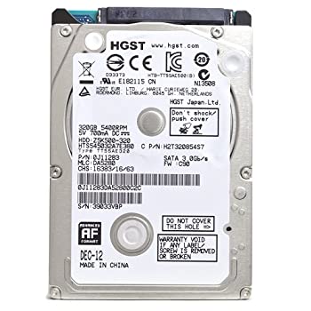【中古】 HGST Travelstar Z5K500 HTS545032A7E380 320 GB 2.5 内蔵ハードドライブ (0J11283) -
