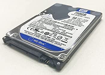 【中古】 Western Digital 2.5インチ内蔵HDD 750GB SATA6.0Gb/s 5400rpm 8MB 9.5mm厚 WD7500BPVX