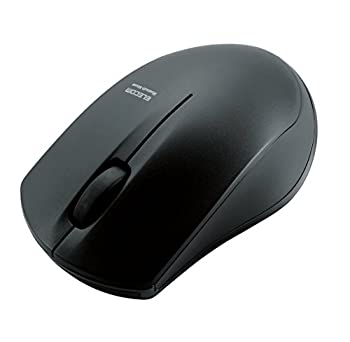 【中古】 エレコム マウス Bluetooth (iOS対応) Sサイズ 小型 3ボタン IRセンサー 省電力 ブラック M-BT12BRBK