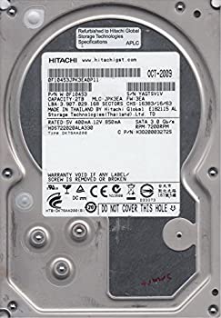 【中古】 hds722020ala330 PN 0?F10453 MLC jpk3ea Hitachi 2tb SATA 3.5ハードドライブ