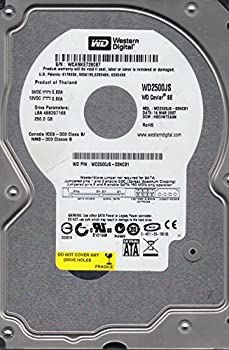 【中古】 WD2500JS-00NCB1 DCM HBCHNT2AAN Western Digital 250GB SATA 3.5ハードドライブ