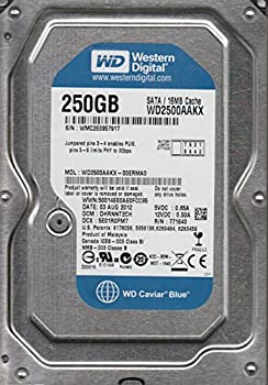 【メーカー名】Western Digital【メーカー型番】WD2500AAKX-00ERMA0【ブランド名】ウエスタンデジタル Western Digital 掲載画像は全てイメージです。実際の商品とは色味等異なる場合がございますのでご了...