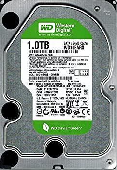【中古】 Western Digital WD10EARS-00Y5B1 1TB DCM HBNYHT2MB