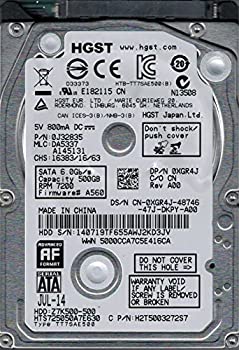 yÁz hts725050?a7e630?P/N 0j32835?MLC da5337?HGST 500?GB