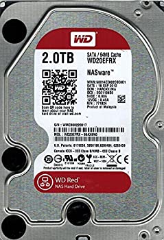 【中古】 Western Digital wd20efrx-68ax9?N0?2tb NAS DCM harckvjma WDレッド