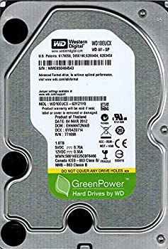 【中古】 Western Digital wd10eucx-63yz1y0?1tb DCM ehnnnt2mab