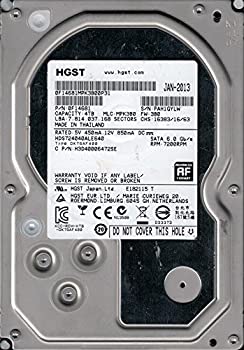 【中古】 HDS724040ALE640 P/N 0F14681 MLC MPK3B0 Thailand HGST 4TB