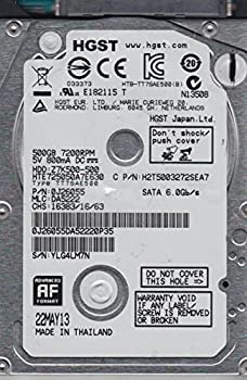 【中古】 HITACHI 日立 ハードドライブ 2 5 500GB SATA HTE725050A7E630