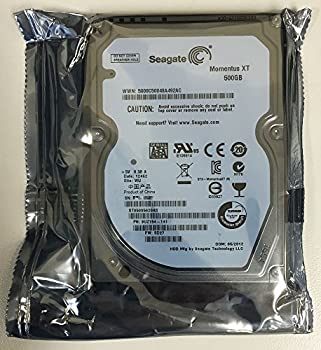 【中古】 Seagate Momentus XT 2.5inch 500GB Hybrid HDD 4GB SLC NAND付き (キャッシュ32MB 7200回転 SATA3.0Gb/s 非AFT) ST95005620AS