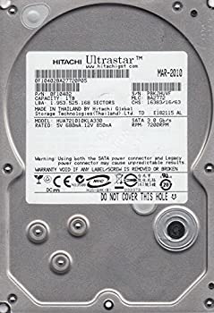 yÁz hua721010kla330 PN 0?F10402 MLC ba2772 Hitachi 1tb SATA 3.5n[hhCu