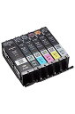 【中古】 レイワインク キャノン (Canon) BCI-351+350/6MP 対応 6色セット リサイクルインク 日本製JIT-NC3503516P