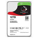 【中古】 Seagate IronWolf 3.5 12TB 内蔵ハードディスク HDD 256MB 7200rpm 24時間稼動 PC NAS 用 RVセンサー ST12000VN0007