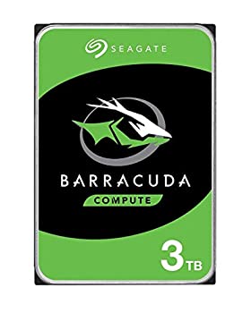 【中古】 Seagate ST3000DM007 [3TB/3.5インチ内蔵ハードディスク] BarraCuda/ SATA 6Gb/s接続 /2TBプラッタ採用/