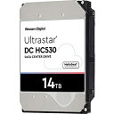 【中古】 HDD (ハードディスクドライブ) WD WUH721414ALE6L4 3.5インチ 14TB SATA 6Gb/s 7.2K RPM 512M 0F31284 512e (He14)(2)