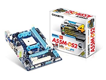 【中古】 A55マザーボード GA-A55M-DS2