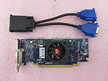 【中古】 Dell デル HFKYC AMD Radeon HD 6350 512MB DDR3 PCIe x16 ロープロファイルビデオカード + Y CBL