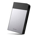【中古】 BUFFALO バッファロー ICカードロック解除対応MILスペック耐衝撃ボディー防滴・防塵ポータブルHDD 2TB シルバー HD-PZN2.0U3-S(2)