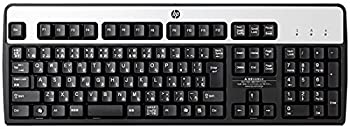 【中古】 hp ヒューレットパッカード 純正 USB 有線 接続 日本語 キーボード 109キー フル レイアウト ブラック/シルバー KU- 0316 【中古】 hp ヒューレットパッカード 純正 USB 有線 接続 日本語 キーボード 109キー フル レイアウト ブラック/シルバー KU- 0316